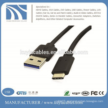 Tipo C Cable USB 3.1 a USB 3.0 Cable de carga rápida de sincronización de datos de 10 Gbps